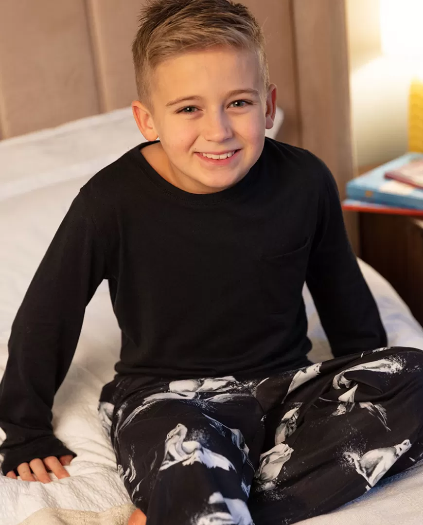 Atlas Kids Unisex Jersey T-Shirt And Artic Fox Print Pyjama Set^Cyberjammies Cheap
