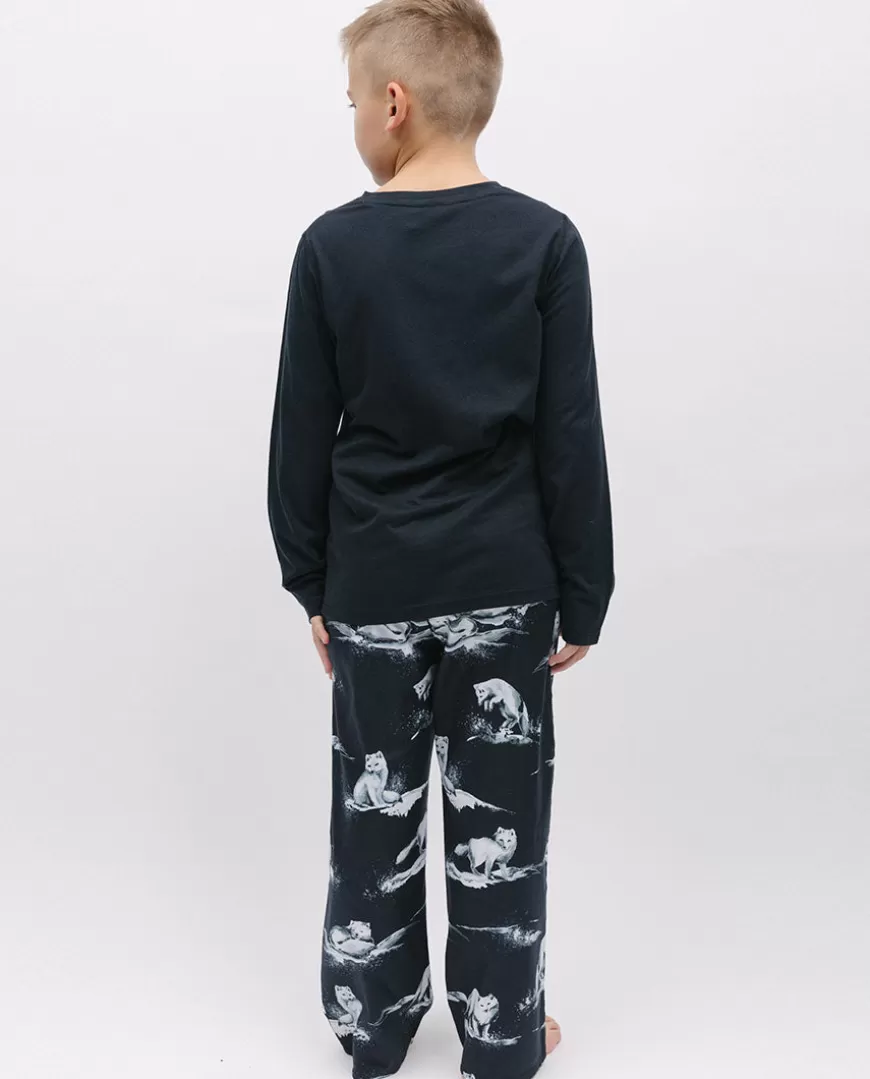 Atlas Kids Unisex Jersey T-Shirt And Artic Fox Print Pyjama Set^Cyberjammies Discount