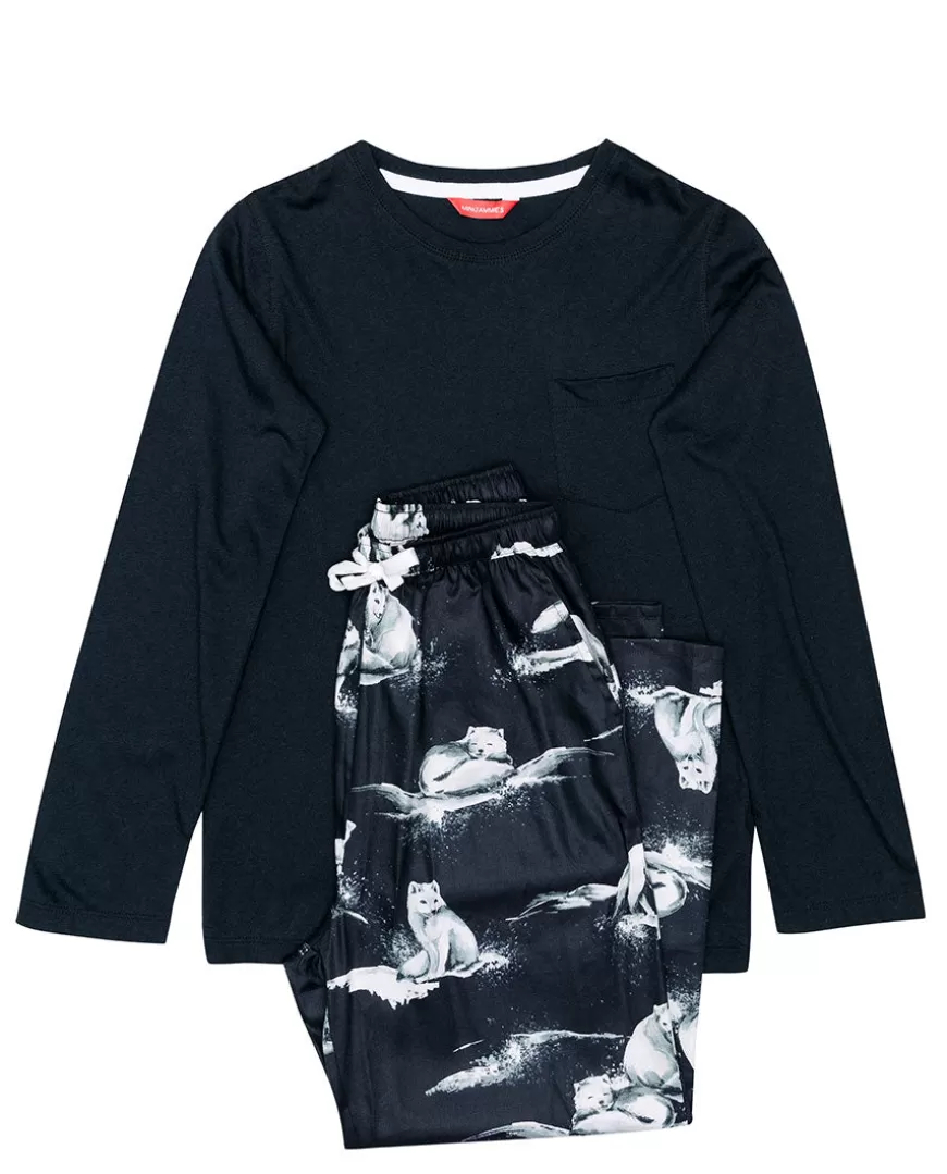 Atlas Kids Unisex Jersey T-Shirt And Artic Fox Print Pyjama Set^Cyberjammies Discount