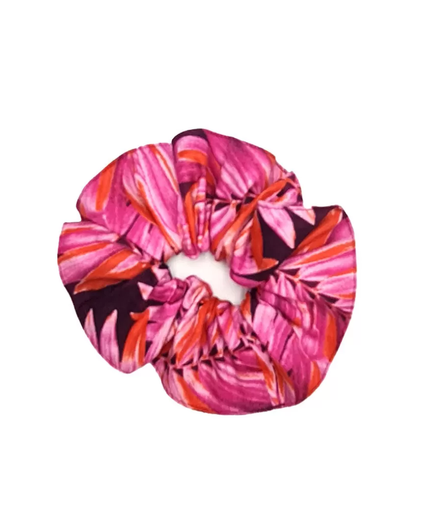 Carina Palm Leaf Print Scrunchie^Cyberjammies Hot