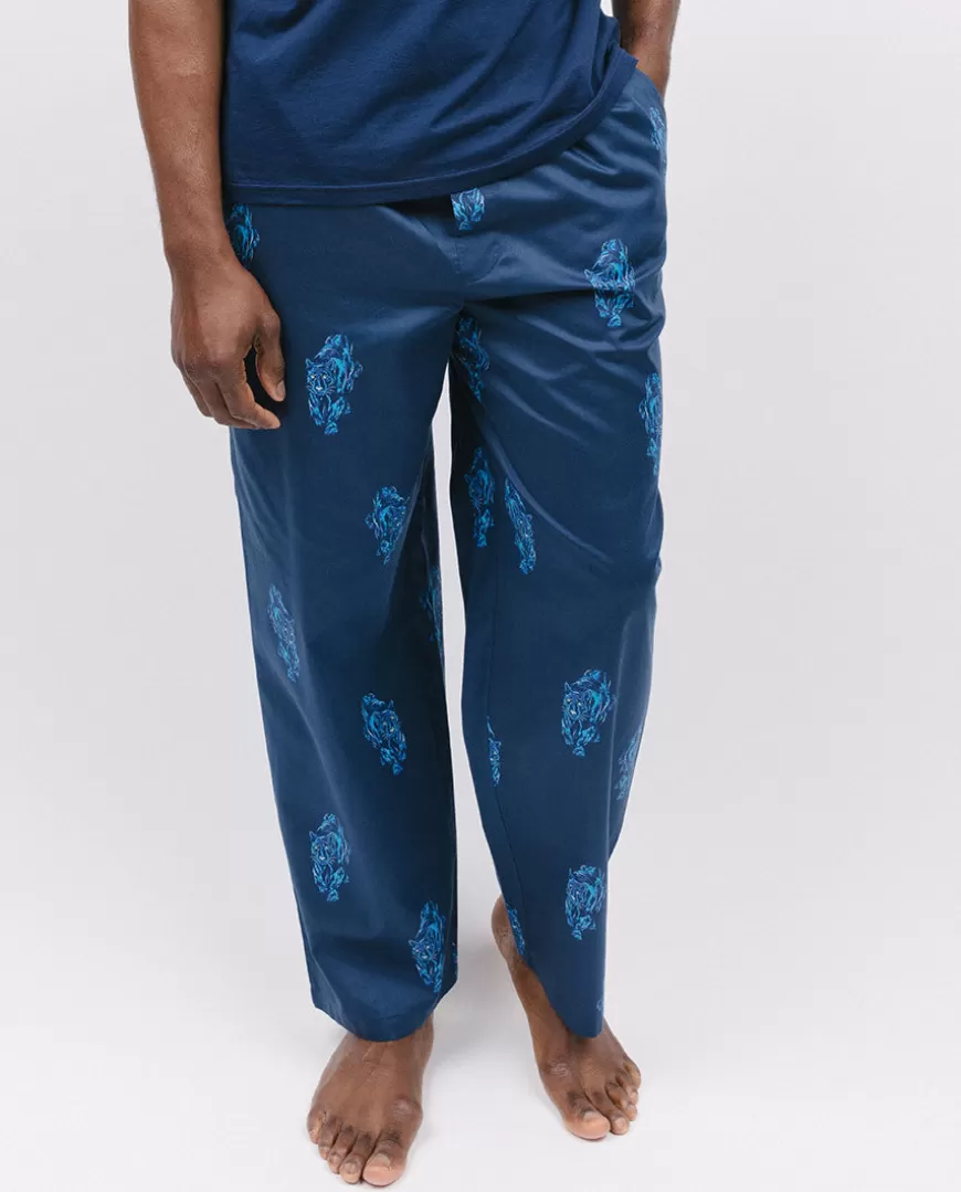 Felix Panther Print Pyjama Bottoms^Cyberjammies Hot