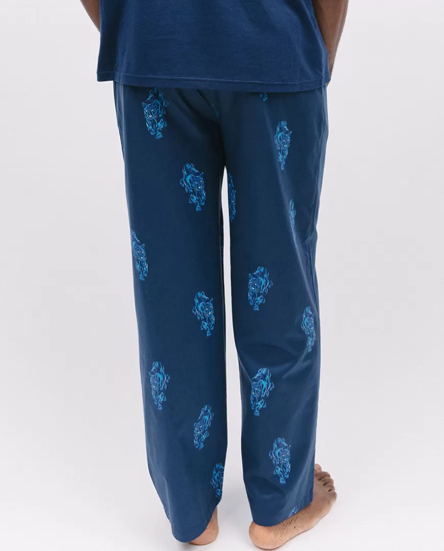 Felix Panther Print Pyjama Bottoms^Cyberjammies Hot