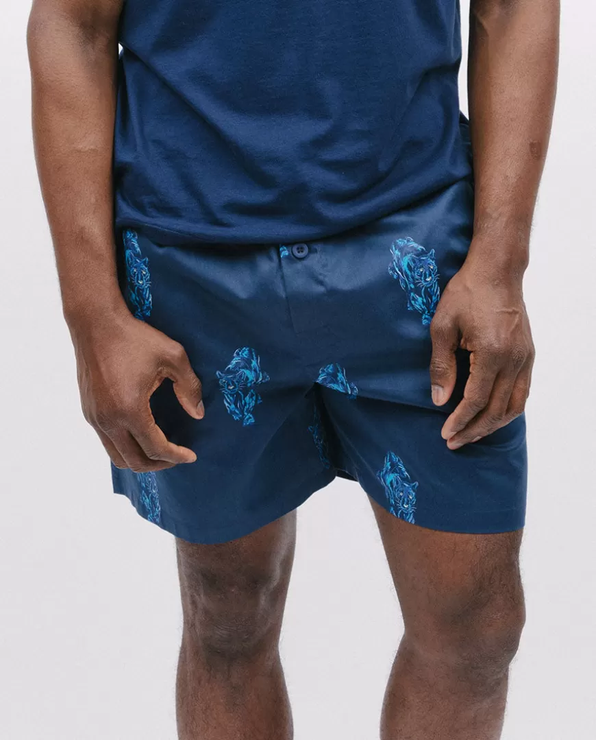 Felix Panther Print Shorts^Cyberjammies Sale