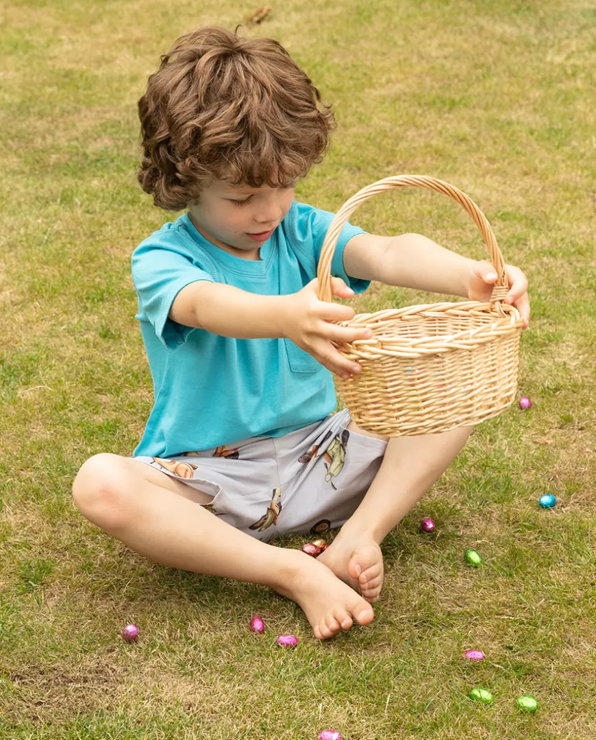 Luca Boys Jersey T-Shirt And Scooter Print Shorty Set^Cyberjammies Clearance