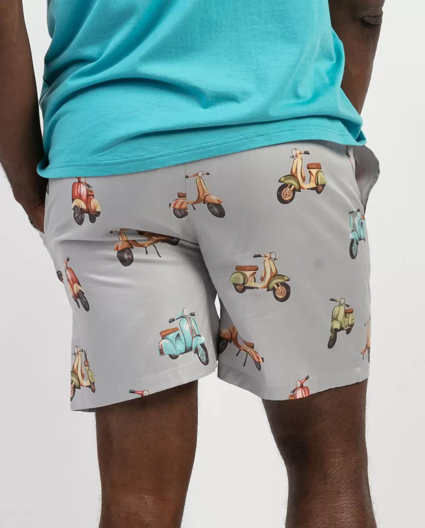 Luca Scooter Print Shorts^Cyberjammies New