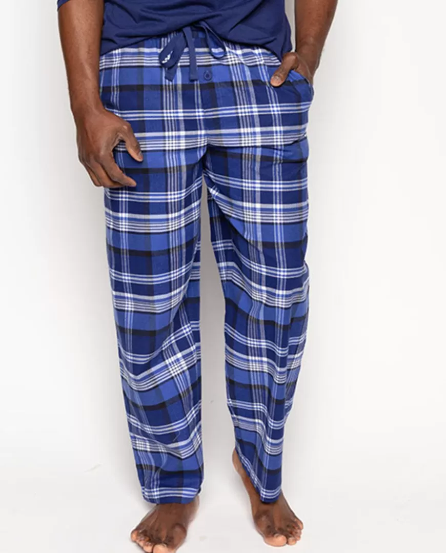 Riley Mens Brushed Check Pyjama Bottoms^Cyberjammies Outlet