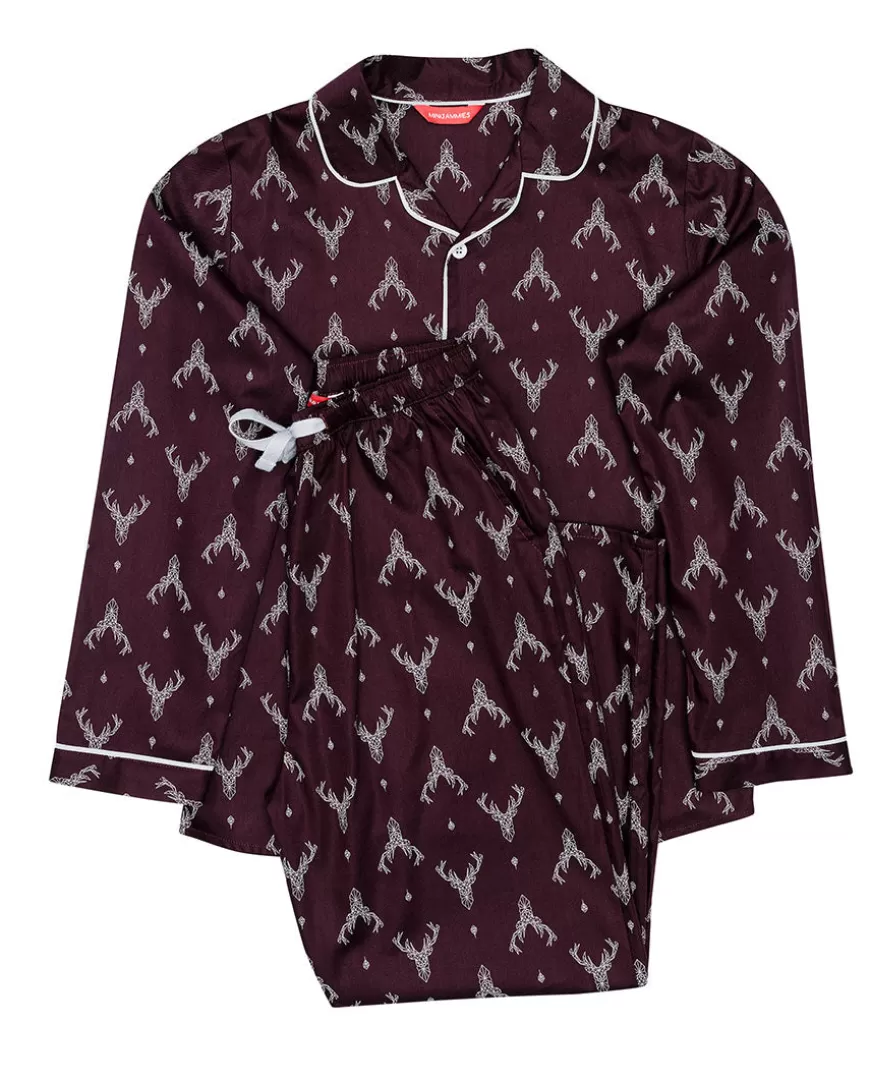 Spencer Boys Stag Print Pyjama Set^Cyberjammies Fashion