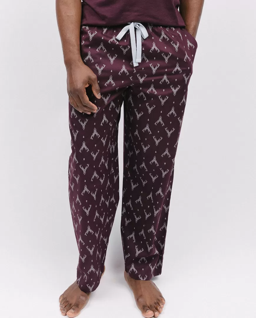 Spencer Stag Print Pyjama Bottoms^Cyberjammies Cheap