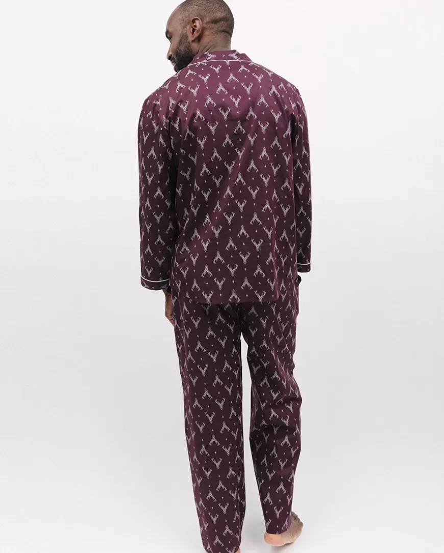 Spencer Stag Print Pyjama Top^Cyberjammies Shop