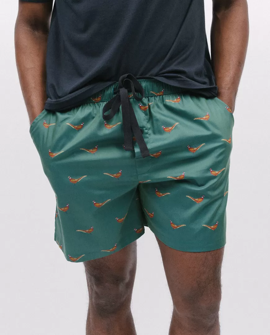 Whistler Pheasant Print Shorts^Cyberjammies Hot