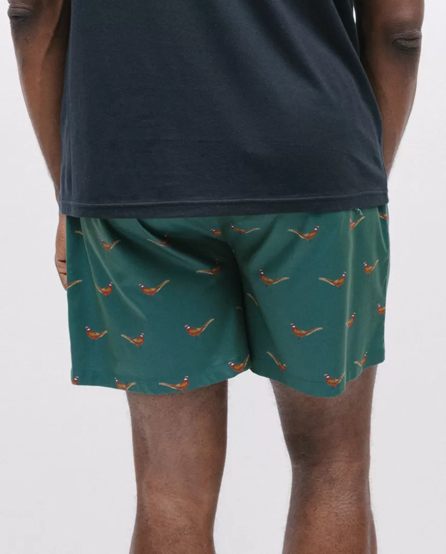 Whistler Pheasant Print Shorts^Cyberjammies Hot