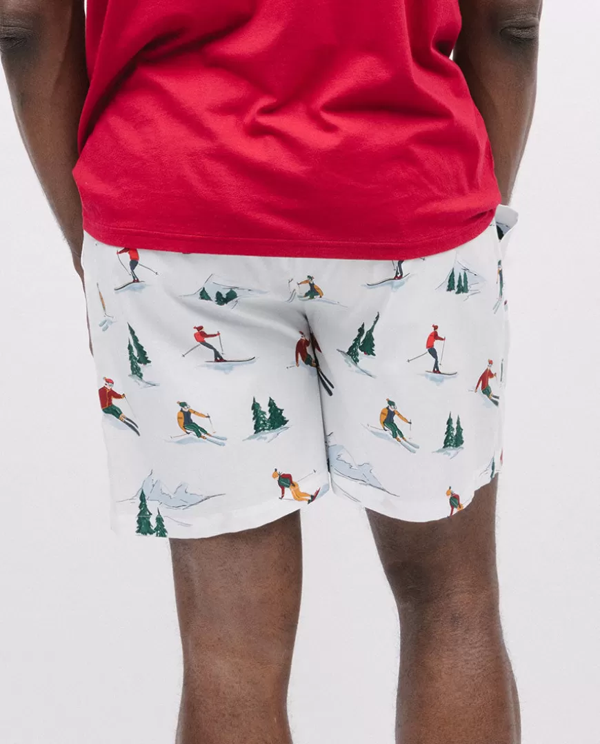 Whistler Ski Print Shorts^Cyberjammies Best Sale