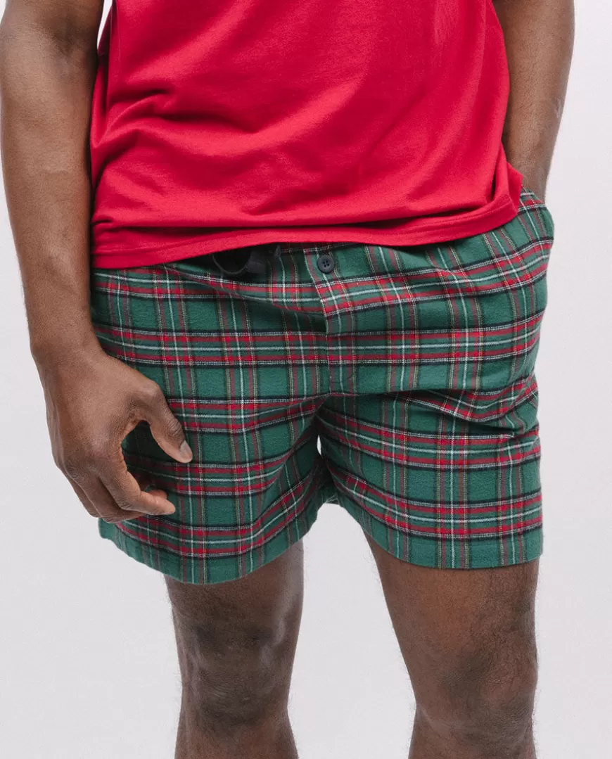 Whistler Super Cosy Check Shorts^Cyberjammies Online