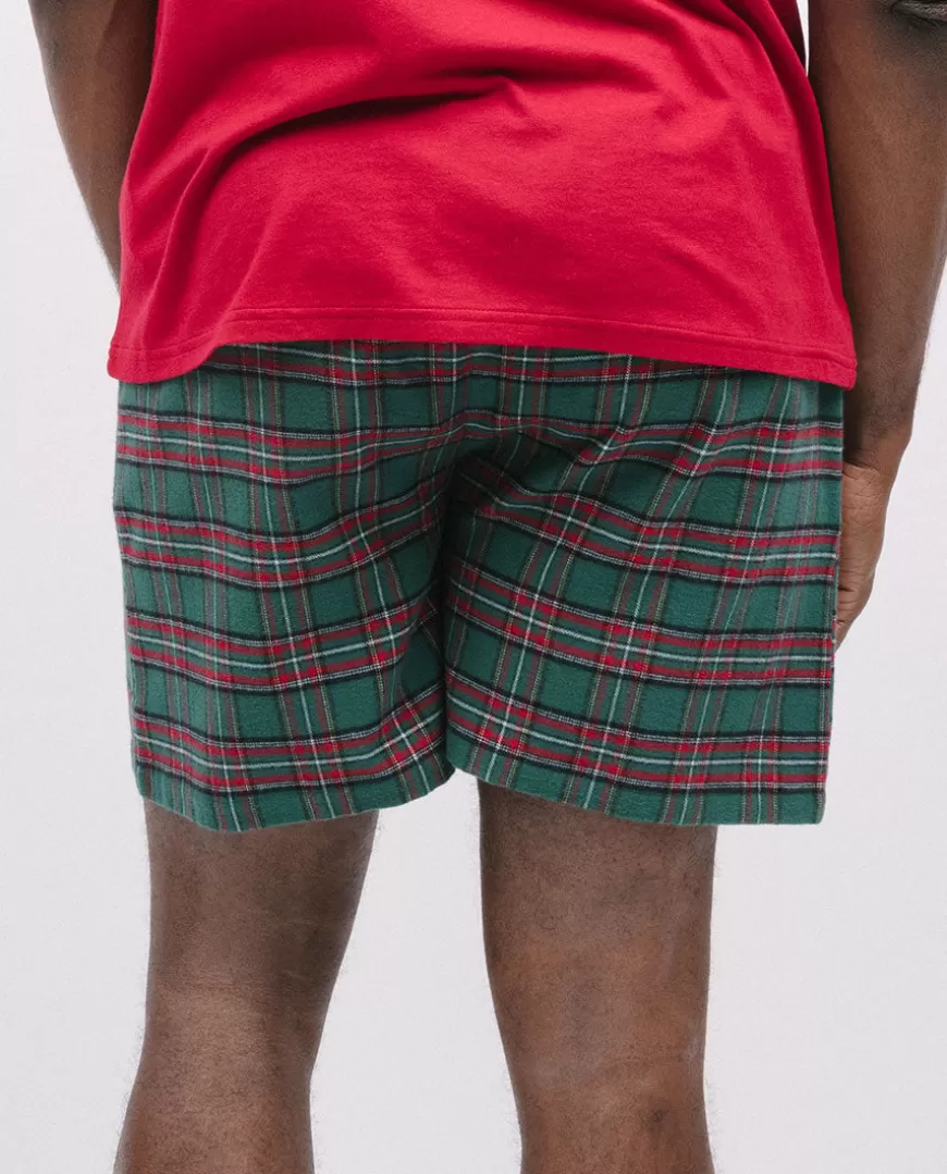 Whistler Super Cosy Check Shorts^Cyberjammies Online